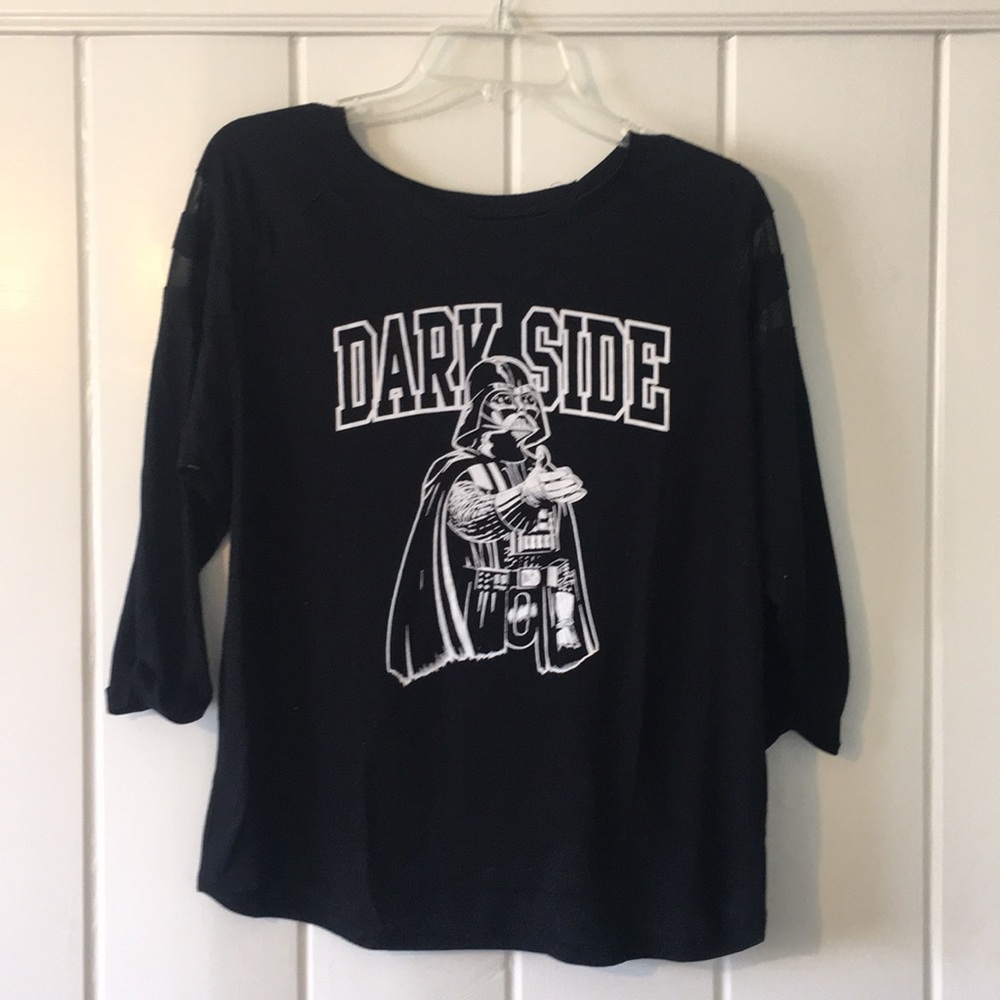 Black Star Wars Long sleeve shirt
